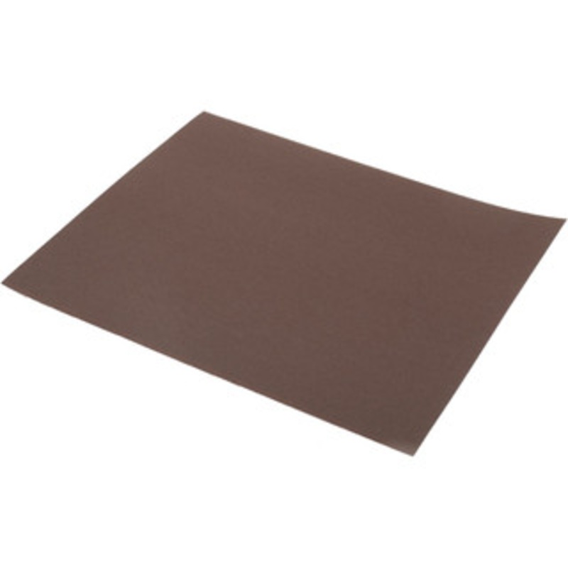Norton 240 Grit, Aluminum Oxide Sanding Sheet 11 Long x 9 Wide, Very Fine Grade, J Weighted Cloth Backing 66261126334 – 00376244