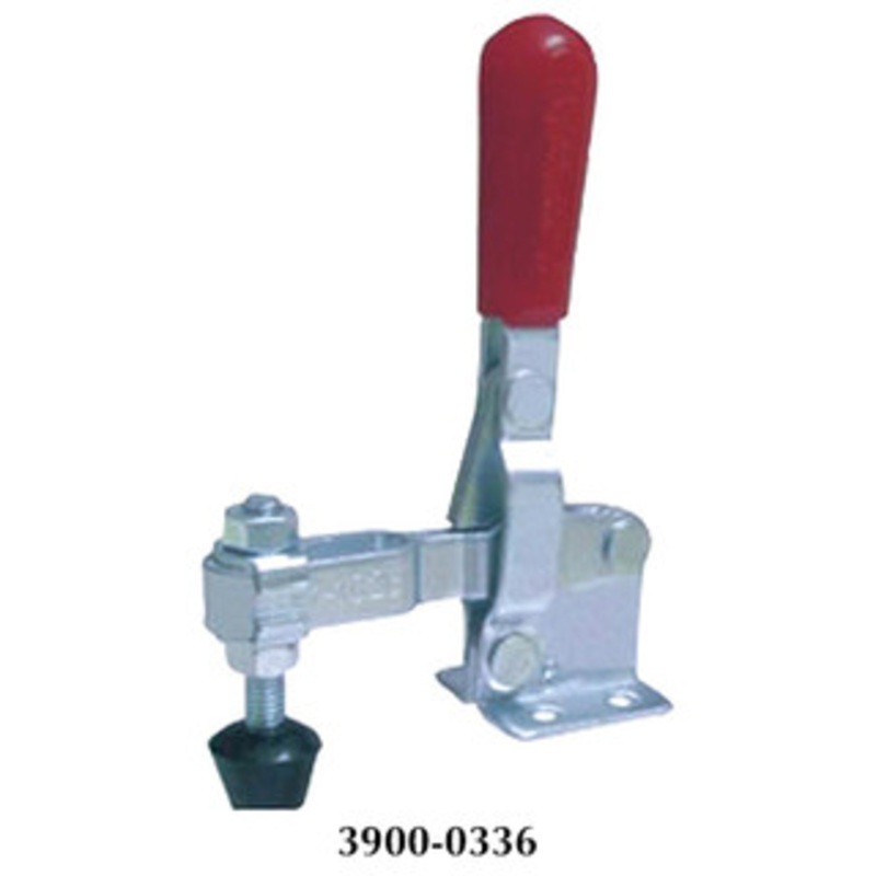 Precise Vertical Toggle Clamp, Flanged Base U-Bar – 3900-0336