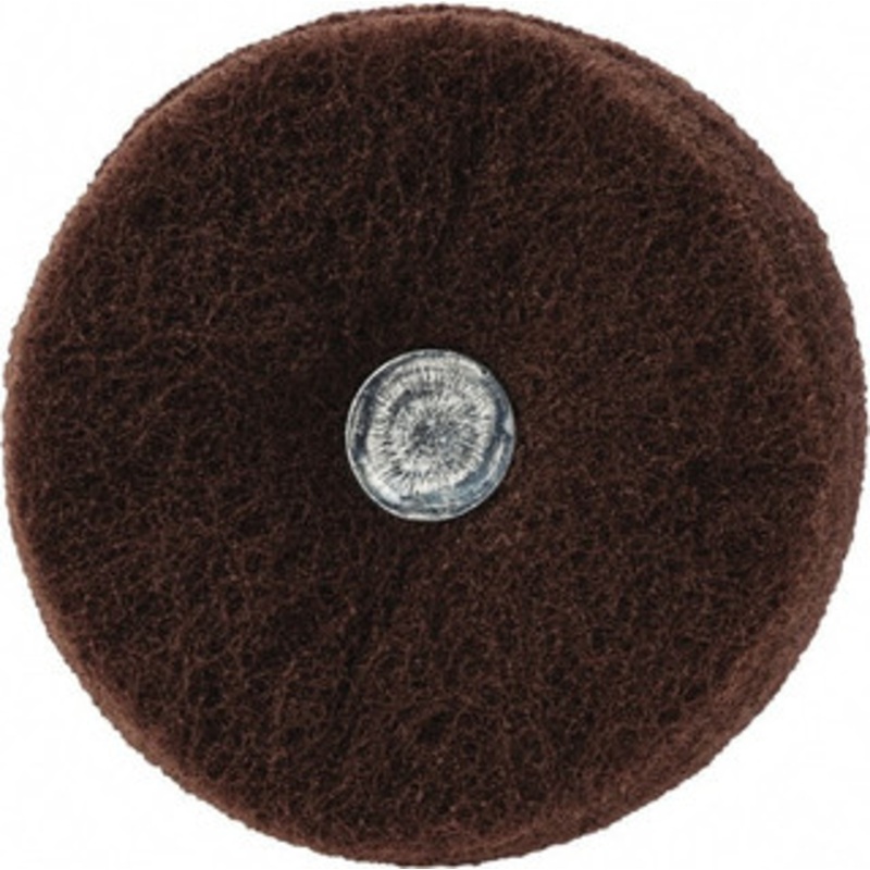 Superior Abrasives 3 Diam x 1 Face Width, Very Fine Aluminum Oxide Nonwoven Mounted Flap Wheel 1/4 Shank Mount, Interleaf, 8,000 Max RPM 22932 – 00538025
