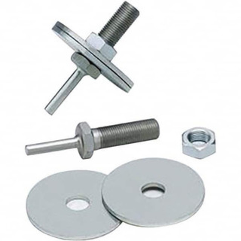 3M 1/4 Shank Diam Unitized Deburring Wheel Mandrel Compatible with 3 6 Diam x 1/4 Wide x 1/2 Hole Deburring Wheels 7000028562 – 01175975