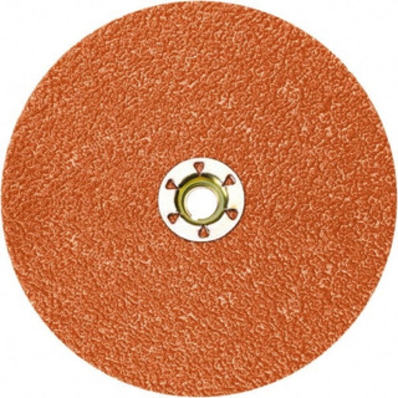 3M 9-1/8 Diam, 7/8 Hole, 36+ Grit Ceramic Fiber Disc 6,600 Max RPM, Series 787C 7100099297 – 32324246