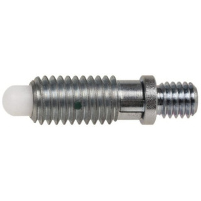 Gibraltar 1/2-13, 7/8 Thread Length, 0.31 Max Plunger Diam, 0.75 Lb Init to 4 Lb Final End Force, Locking Knob Handle Plunger Knobless Threaded Stud, 1-1/8 Length Under Head/Shoulder, 1/4 Plunger Projection 34247 – 80381106