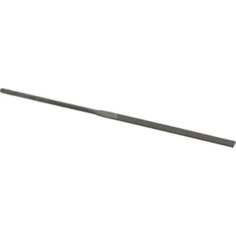 Grobet USA 5-1/2 Needle Precision Swiss Pattern Equalling File 2 Cut, 2-1/2 LOC, with Handle 31.502 – 60234226