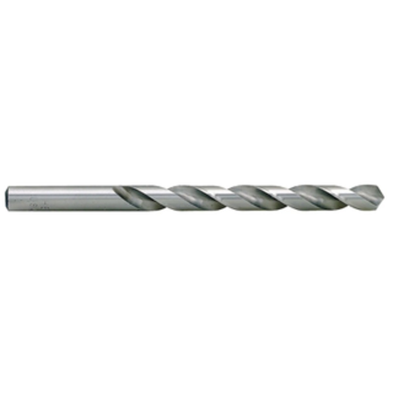 Precise H.S.S. Bright Finish Jobbers Length Twist Drill, Size M, .295 Decimal Size, 4-3/8 Overall Length