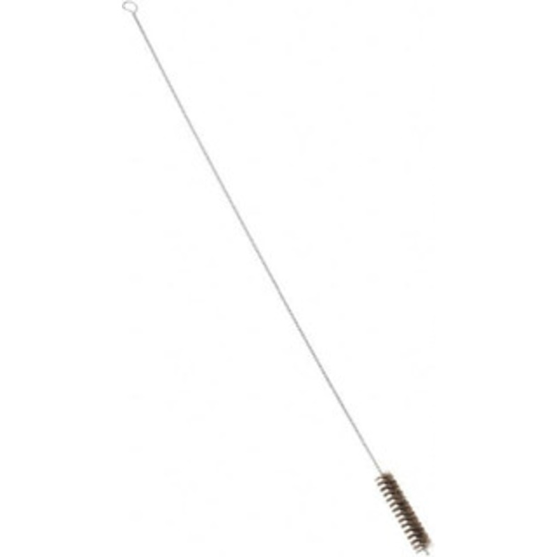 PRO-SOURCE 4-1/2 Long x 1 Diam Horsehair Bristle Brush Single Spiral, 40-1/2 OAL, 0.008 Filament Diam, 0.187 Shank Diam 06693 – 03717246