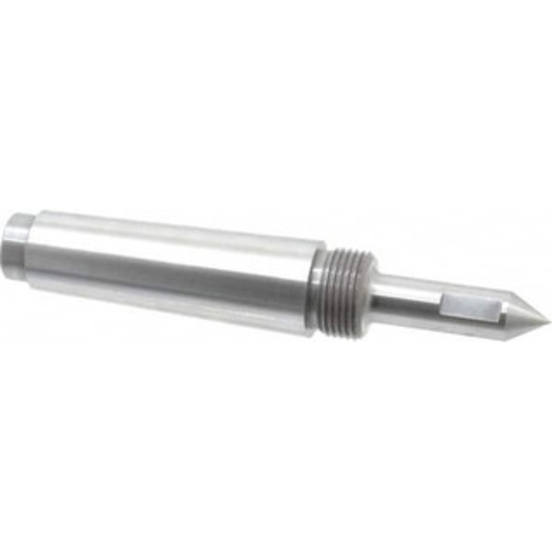 Riten 5/8 Head Diam, Steel Long Point Solid Dead Center 4MT Morse Taper, 5/8 Point Diam, 2-1/4 Point Length 68104 – 00093344
