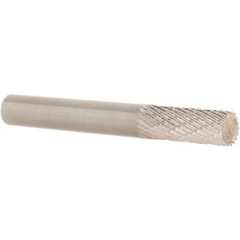SGSPRO 1/4 Cut Diam, 1/4 Shank Diam, Carbide Double Cut Cylinder Burr Flat End, 2 OAL, 5/8 LOC 10003 – 05291083
