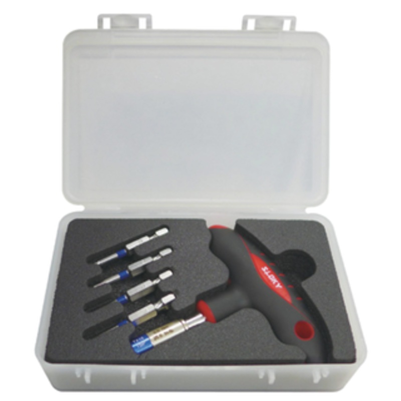 Sloky ST Single Hex Driver Set With 4mm Hex Bits, Torque Range 44.5 in./lbs. – STS-HX-ST-4.0