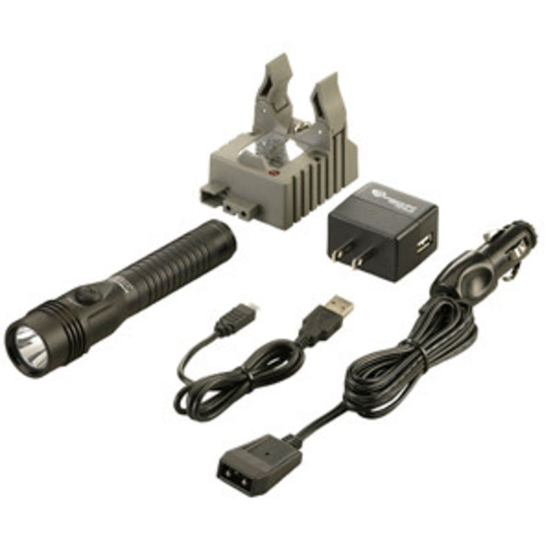 Streamlight HL Strion Black Dual Switch AC/DC  1 Holder Kit – SG74611