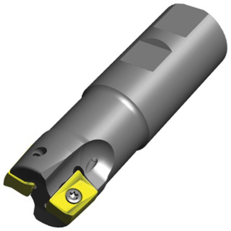 TMX AN90 D1.50-W1.25/5.12-03-16, 1-1/2 Inch Diameter 90 3 Flute Indexable End Mill for ANHX 16 Inserts – 181-0602-00