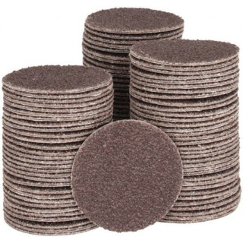 Tru-Maxx 1-1/2 Diam, 50 Grit Aluminum Oxide Adhesive PSA Disc Coarse Grade, X Weighted Cloth Backing, For Right Angle/Vertical Shaft Portable Grinders 7000150-50 – 78281433