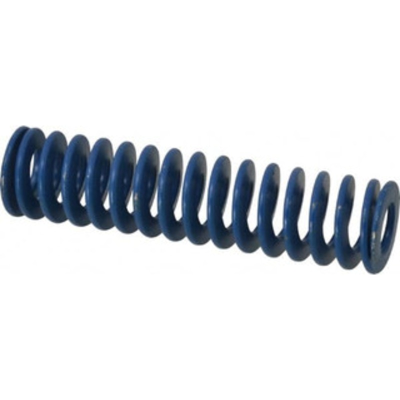Associated Spring Raymond 1-1/2 Hole Diam, 3/4 Rod Diam, 6 Free Length, Blue Die Spring 510 Lb Max Deflection, 3 Max Deflection, Medium Duty, Chromium Alloy Steel 103-724 – 07661135