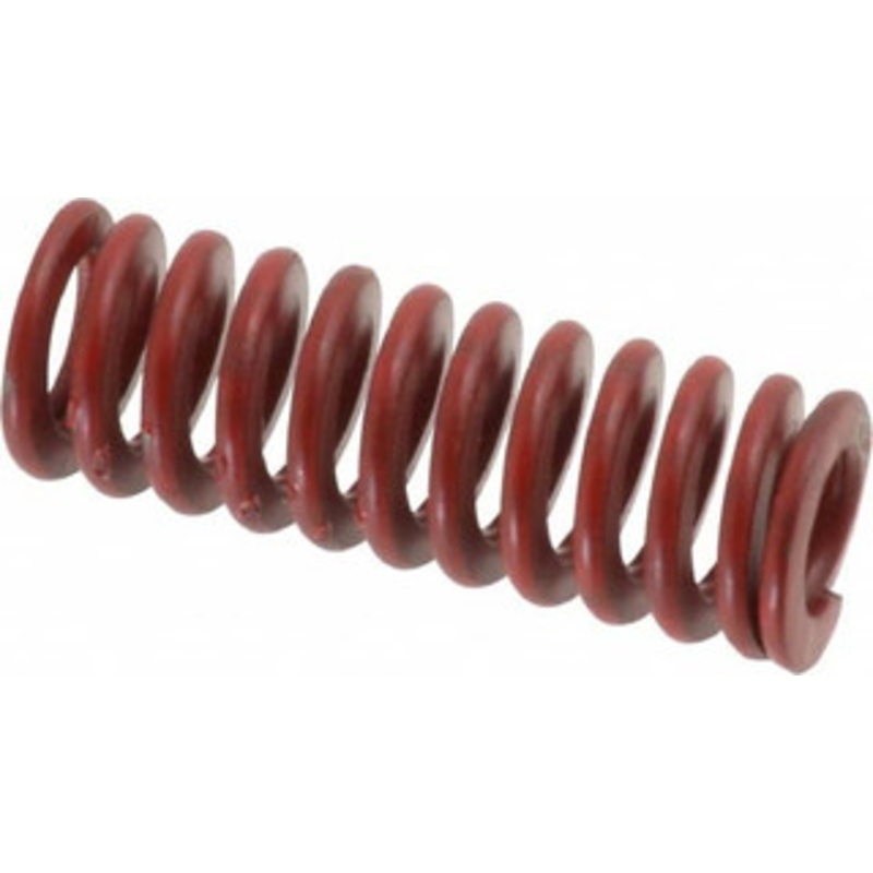 Associated Spring Raymond 3/8 Hole Diam, 3/16 Rod Diam, 1 Free Length, Red Die Spring 33.3 Lb Max Deflection, 0.37 Max Deflection, Medium Heavy Duty, Chromium Alloy Steel 104-104 – 07661309