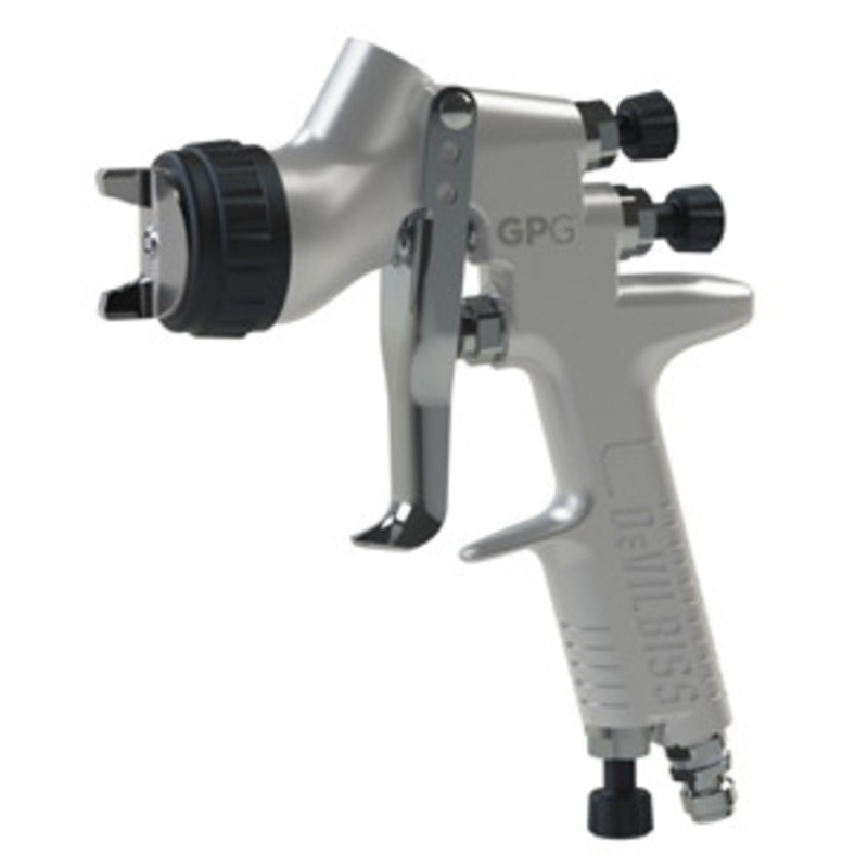 DeVilbiss GPG Gravity HVLP PR Cap 1.8 2.0 HE Spray Gun Kit with – DV905027