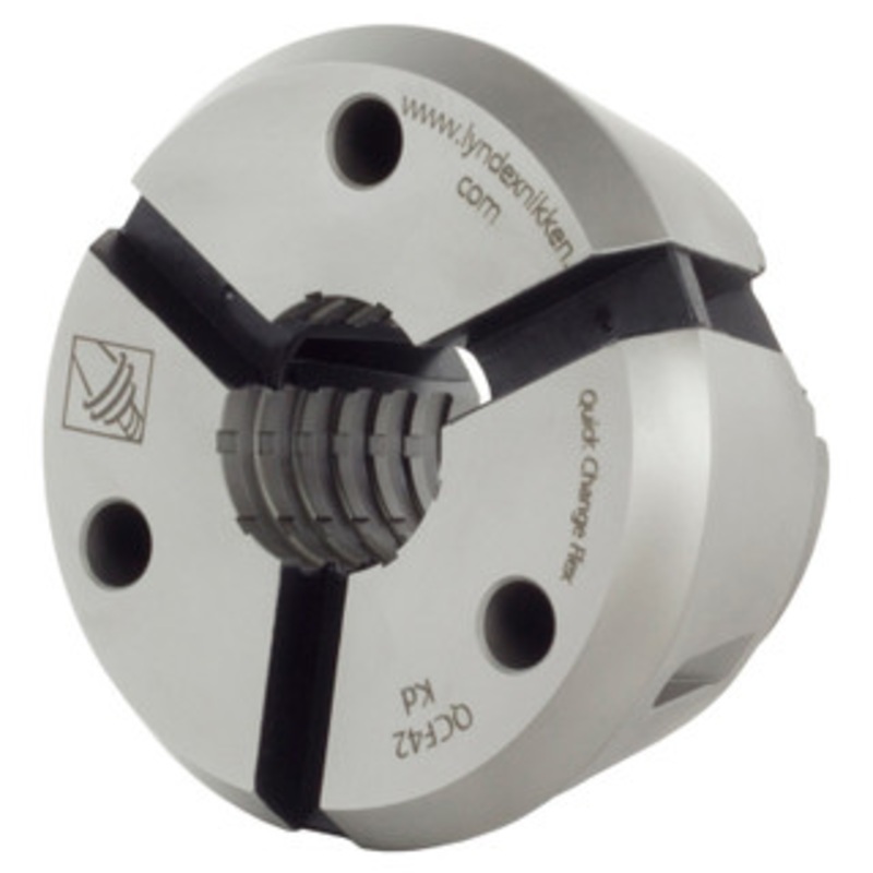 Lyndex-Nikken Series 42 Serrated Quick Change Flex Collet, 1-1/16 – QCFC42-068-SER