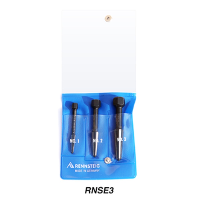 Rennsteig Dual Edged Screw Extractor 3 Piece Set – RNSE3