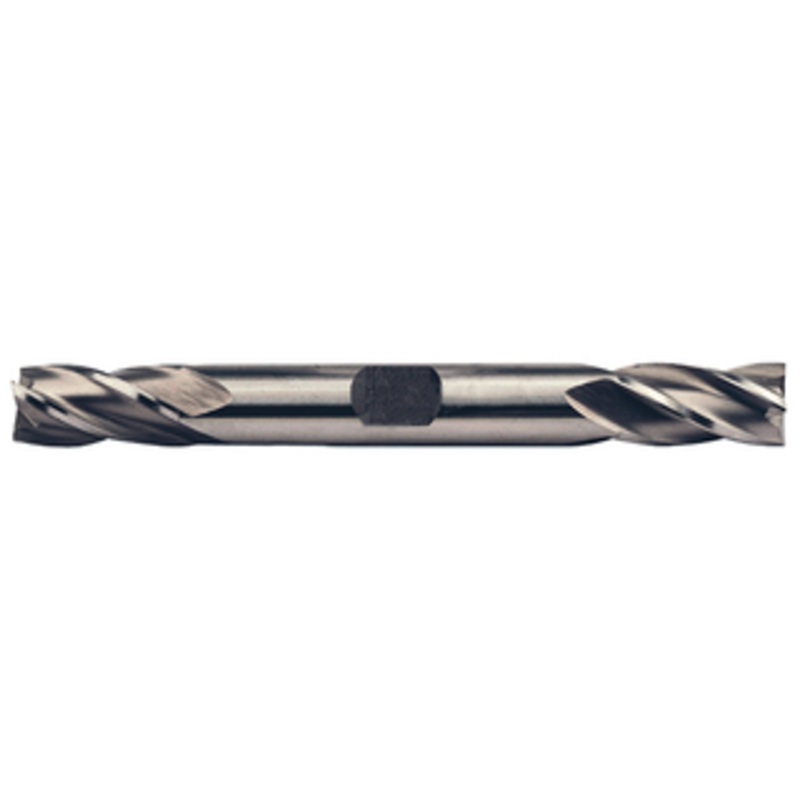 Rushmore 4 Flute M42 8% Cobalt 3/8 Size Double End Mill, 3/8 Shank Diameter