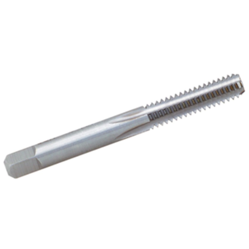 Rushmore USA 3 Flute H.S.S. Bottoming Chamfer Hand Tap, 2.5mmX.45mm Thread Size, D3 Limit