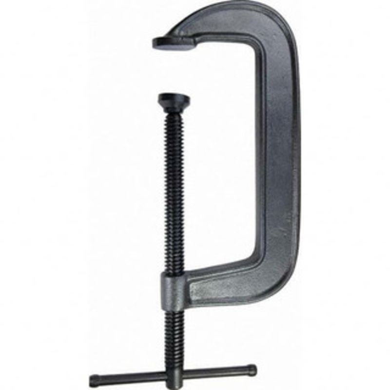 Bessey C-Clamps, Clamp Type: Standard C-Clamp, Application Strength: Regular-Duty, Throat Depth Style: Standard Depth, Clamp Material: Ductile Iron, Maximum Opening Capacity (Inch): 8, Minimum Opening Capacity (Inch): 0 540-8 – 29988201