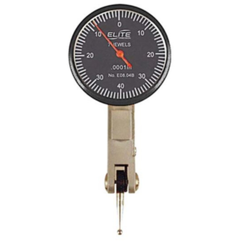 Elite Precision Certified Black Dial Test Indicator Set, .008 Travel – E08.04B