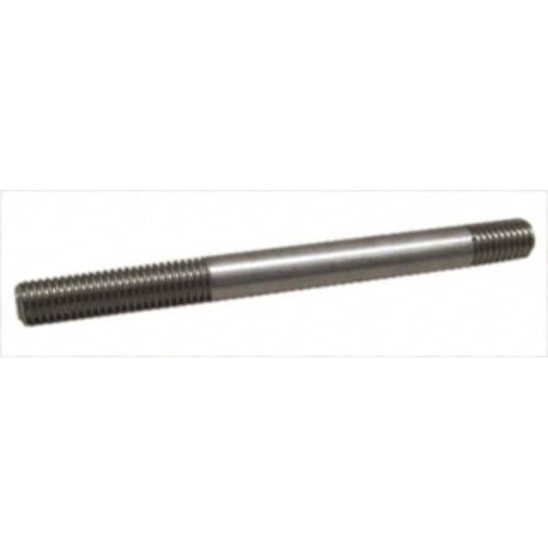Gibraltar 1/2-13 4-1/2 OAL Equal Double Threaded Stud Carbon Steel, Black Oxide Finish, 1-1/4 Equal Thread Length ST2-45-G – 09392853