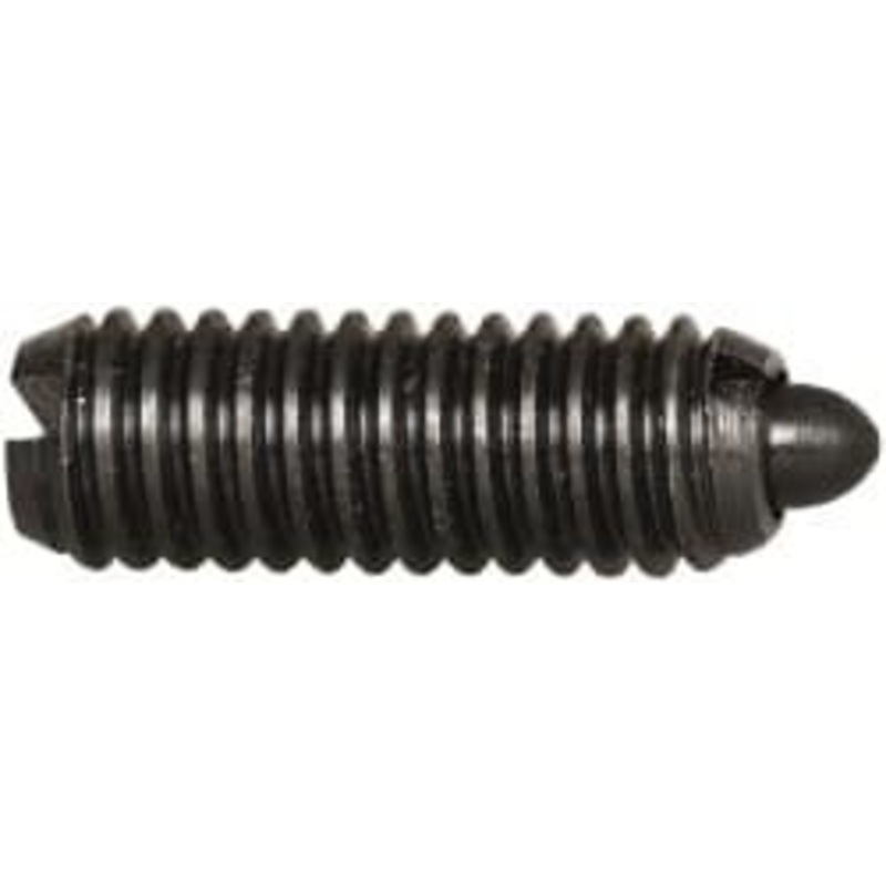 Gibraltar 8-36, 7/16 Thread Length, 0.052 Plunger Projection, Steel Threaded Spring Plunger 0.07 Max Plunger Diam, 0.437 Plunger Length, 1.5 Lb Init End Force, 4.7 Lb Final End Force SW10-2S-G – 09244658
