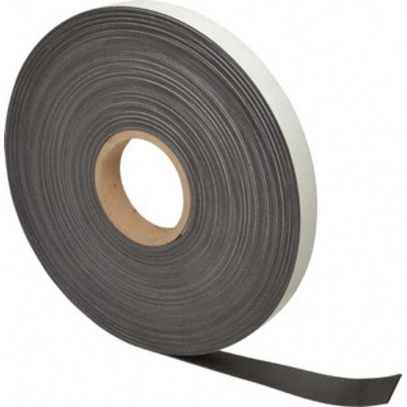 Mag-Mate 100 ft. Long x 1 Wide x 1/16 Thick Flexible Magnetic Strip 12 Lb Max Pull Force, 6 Linear Ft/Lb Magnetic Pull Force, Adhesive Back MRA060X0100X100 – 00265223