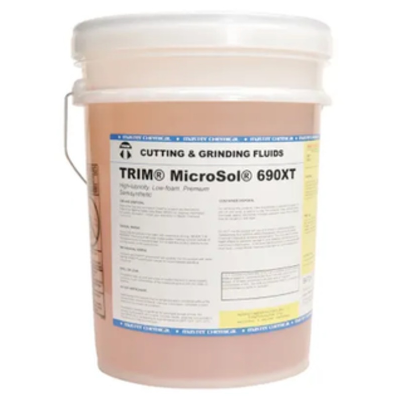 Master Fluid Solutions TRIM MicroSol 690XT Cutting and Grinding Coolant – 5 Gallons – MS690XT/5