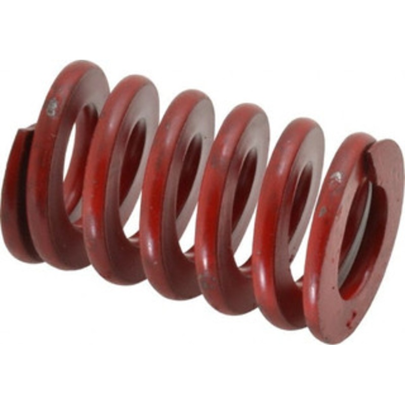 Associated Spring Raymond 1 Hole Diam, 1/2 Rod Diam, 1-1/2 Free Length, Red Die Spring 275.3 Lb Max Deflection, 0.56 Max Deflection, Medium Heavy Duty, Chromium Alloy Steel 104-506 – 07661739