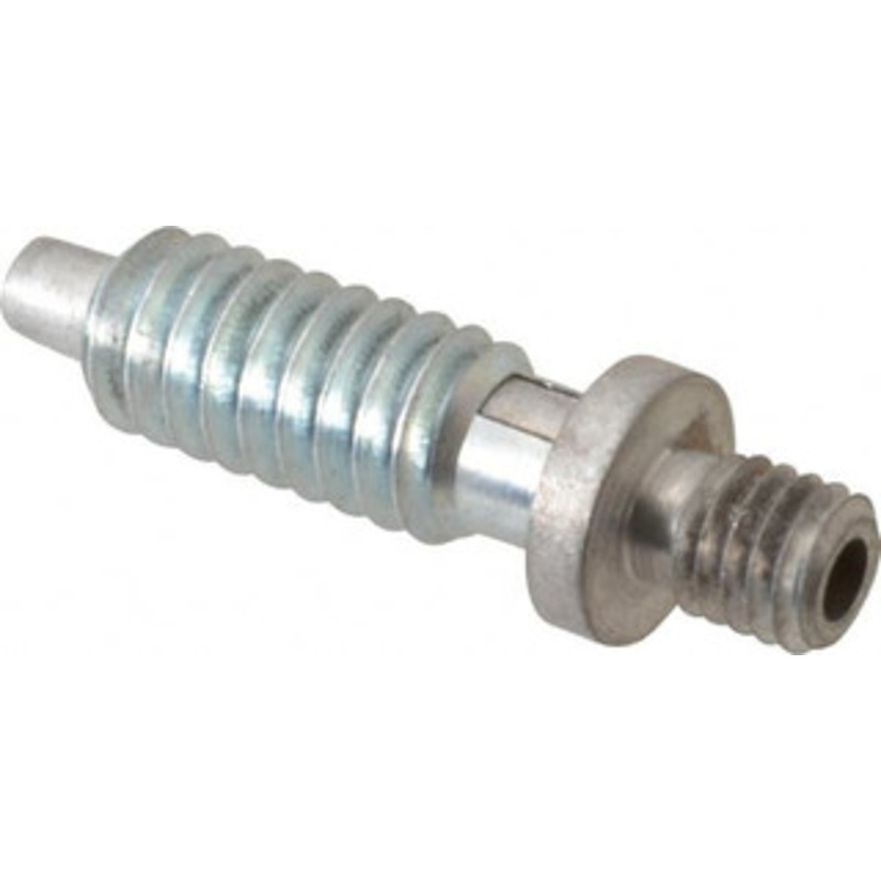 Gibraltar 1/4-20, 1/2 Thread Length, 1/8 Max Plunger Diam, 1 Lb Init to 5 Lb Final End Force, Locking Knob Handle Plunger Knobless Threaded Stud, 5/8 Length Under Head/Shoulder, 1/8 Plunger Projection 34022 – 80380363