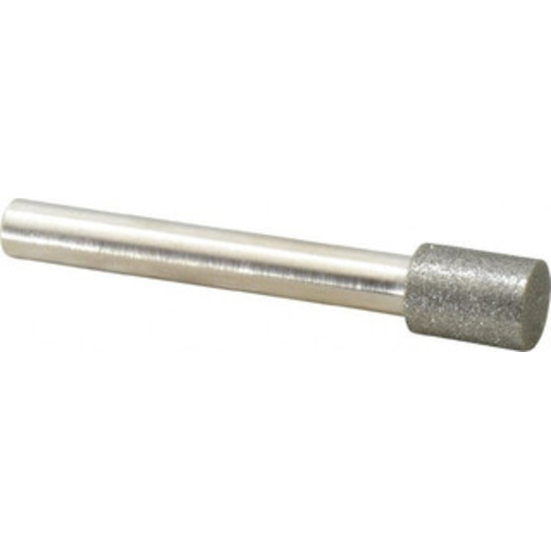 Made in USA 3/8 Head Diam x 1/2 Head Thickness Diamond (Abrasive) Grinding Pin 1/4 Shank Diam x 1-3/4 Shank Length 64140213 – 64140213