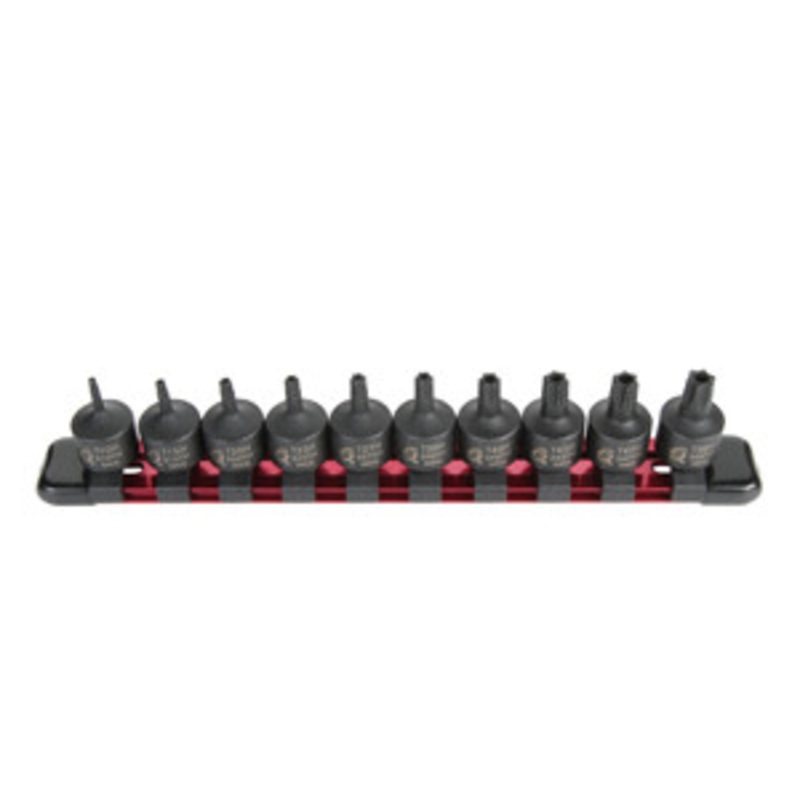Sunex 10 Piece 3/8 Drive Stubby Tamperproof Impact Star Bit – SU3641