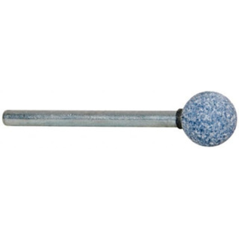 Tru-Maxx 3/8 Head Diam x 3/8 Thickness, B122, Ball End, Aluminum Oxide Mounted Point Blue, Medium Grade, 60 Grit, 68,740 RPM 66253291609 – 89678239