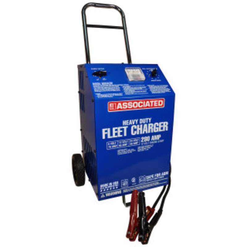 Associated Equipment 6/12/24 Volt Heavy Duty Fleet Charger – AS6006AGM