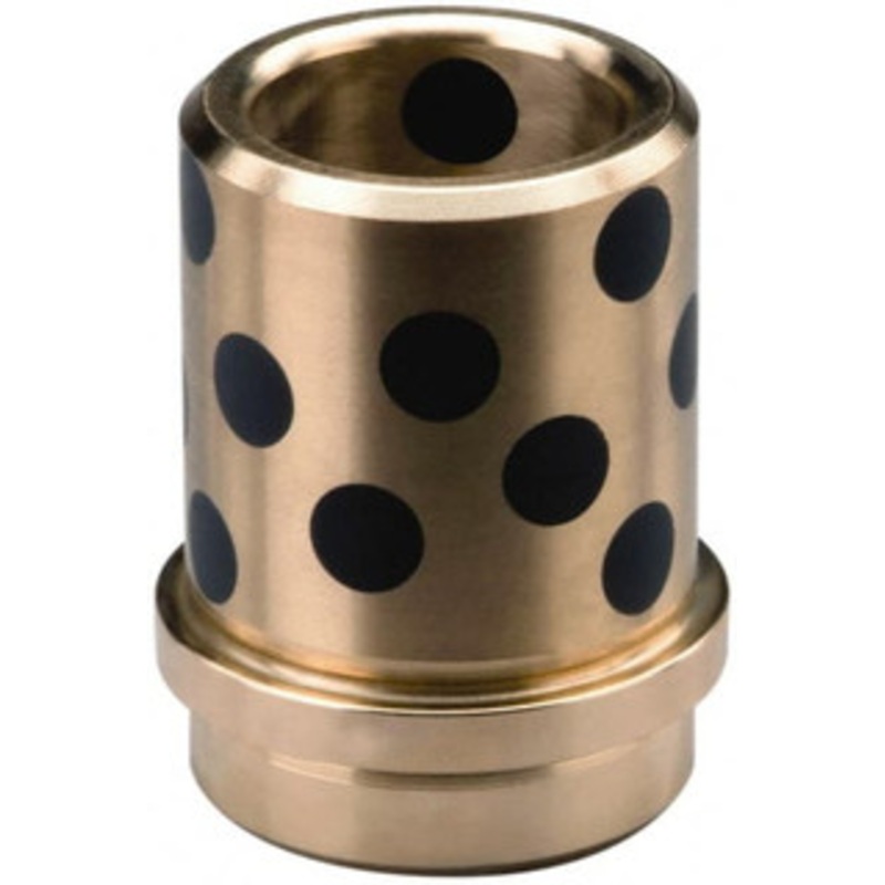 Danly 1-1/4 ID, 2-1/2 OAL, Die & Mold Shoulder Ejector Bushing Press-Fit, Self-Lubricating, 1.6255 Body Diam, 1.802 Collar OD, 1-7/8 Above Collar, 5/8 Under Collar ME1250L – 03222270