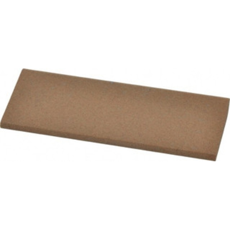 Made in USA 4-1/2 Long x 1-3/4 Diam x 1/2 Thick, Aluminum Oxide Sharpening Stone Round, Medium Grade U184A – 05111307