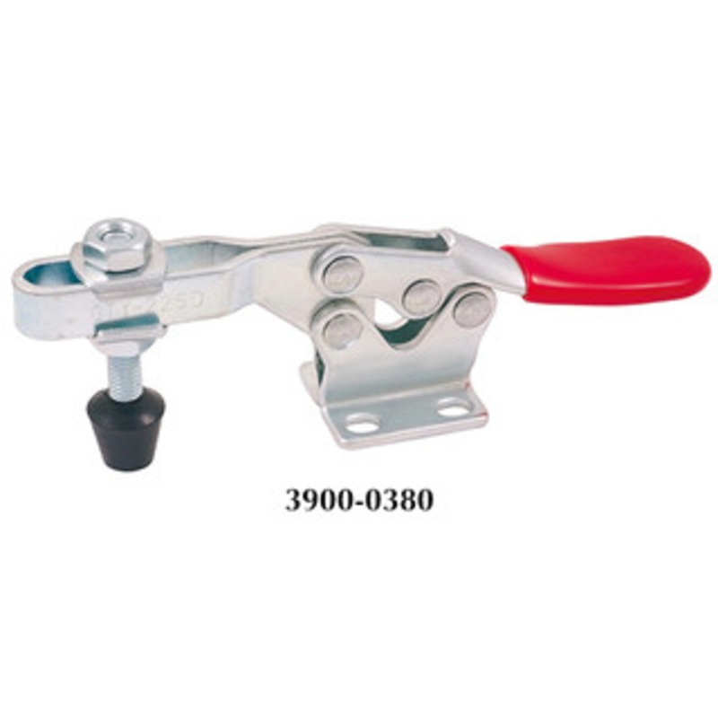 Precise Horizontal Toggle Clamp, Flanged Base U-Bar – 3900-0380