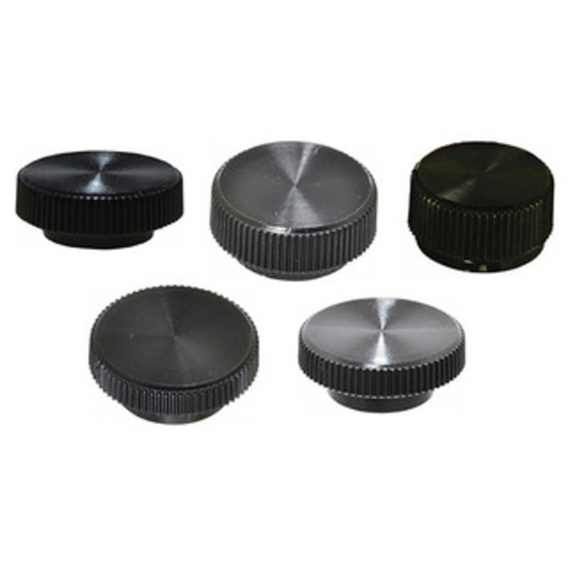 Press Fit Thumb Screw Knobs, Knurled Head