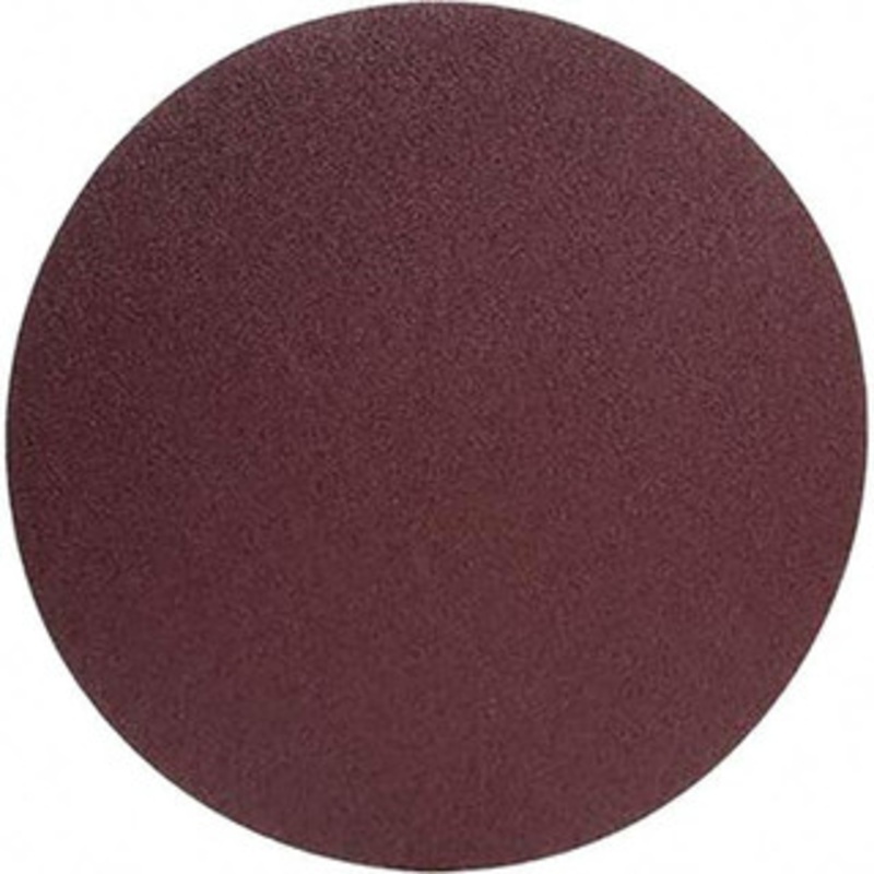 3M 24 Diam, 36 Grit Aluminum Oxide Adhesive PSA Disc Very Coarse Grade, X Weighted Cloth Backing, For Bench Top Motors, Random Orbital Sanders 7100096919 – 01933845
