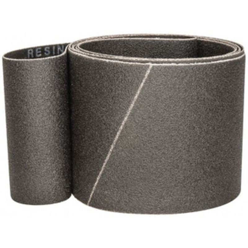 Made in USA 4 Wide x 106 OAL, 80 Grit, Silicon Carbide Abrasive Belt Silicon Carbide, Medium, Coated, X/Y Weighted Cloth Backing, Wet/Dry, Series S181 801034-49509 – 63166029