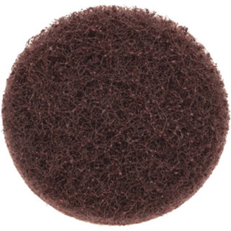 Merit Abrasives 3 Aluminum Oxide Quick Change Disc Type S Attachment, Medium Grade, Non-Woven, 20,000 RPM, Power-Lock Type 2 Compatible 08834166398 – 72380447