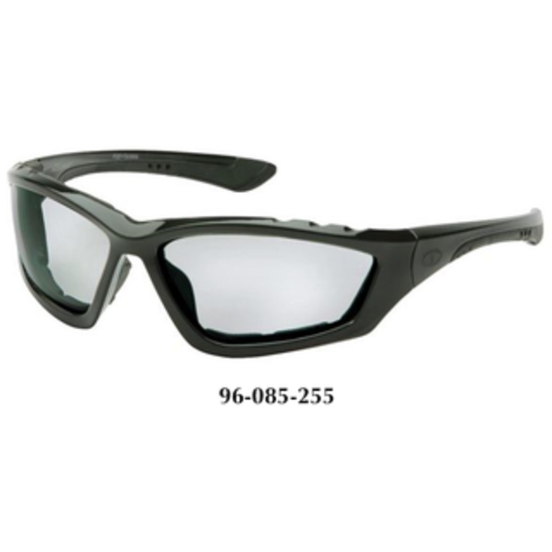 Pyramex Accurist Black Padded Frame, Light Gray Anti-Fog Lens Safety Glasses SB8725DTP