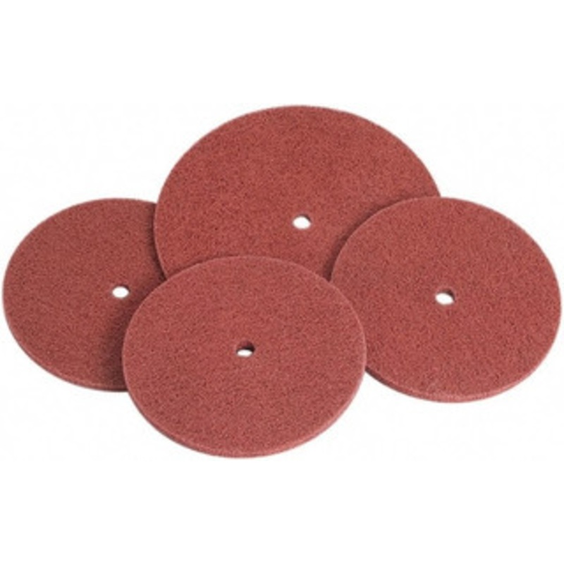Standard Abrasives 8 Very Fine Grade Aluminum Oxide Deburring Disc 1/2 Center Hole, Arbor Connection, Pink, 2,700 Max RPM 7000046905 – 32969339