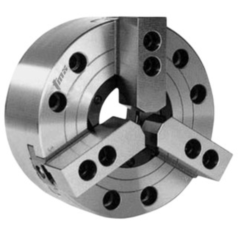 TMX 3-Jaw Extra Large Hole Hydraulic Power Chuck, Direct Mount A2-6, 10 inch – 3-771-1060