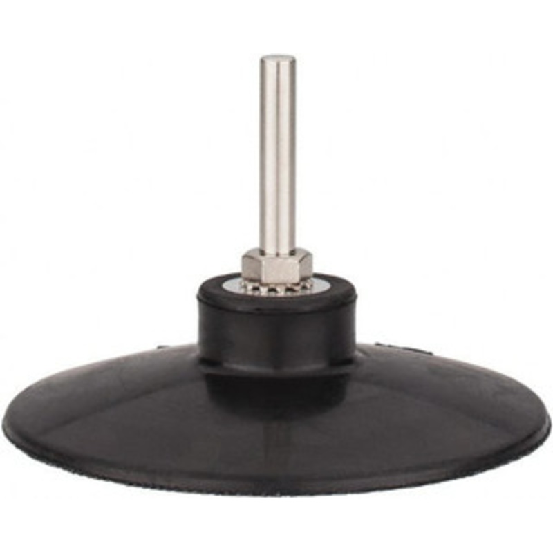 Tru-Maxx 4 Diam Quick-Change Type S Disc Backing Pad 1/4 Shank Diam, Medium Density, 10,000 RPM, Quick-Lok Compatible RS403M – 68135599