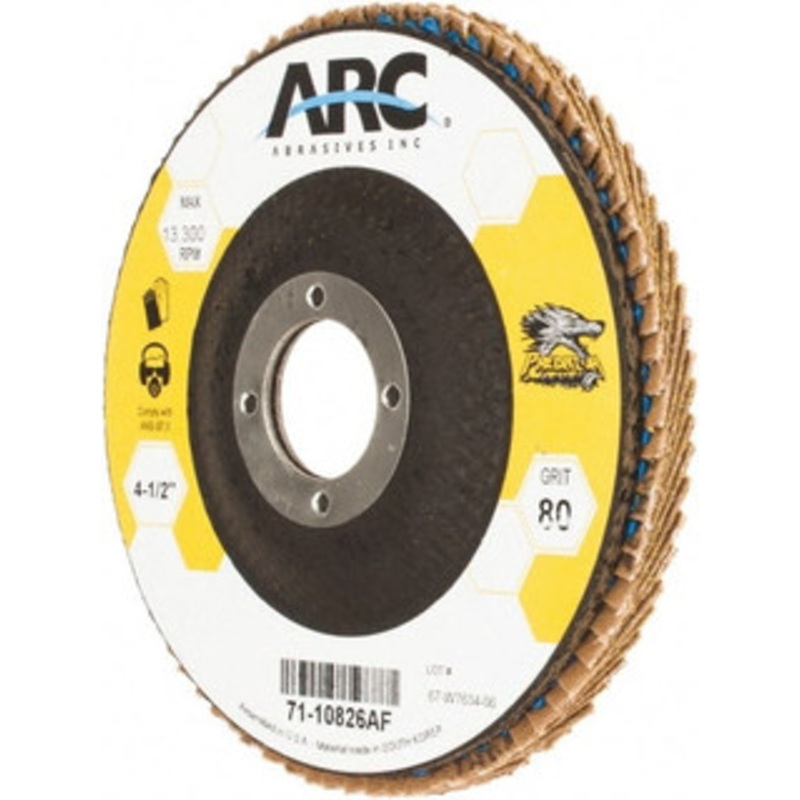 Value Collection Flap Disc Medium Grade, Arbor Attachment 71-10826AF – 79430559