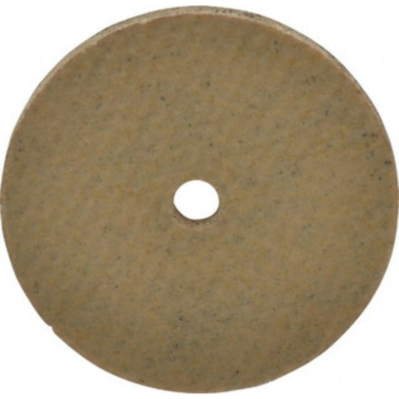 Cratex 1 Diam x 1/8 Hole x 1/16 Thick, 80 Grit Surface Grinding Wheel Aluminum Oxide, Type 1, Medium Grade, 36,290 Max RPM, No Recess 40244 – 67187765