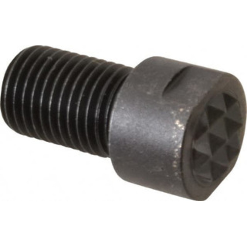 Fairlane Serrated Tooth, 3/8-24, 1/8 Internal Hex, 9/16 Shank Length, 9/16 Thread Length, Black Oxide Finish, Round Head, Adjustable Positioning Gripper 3/8 Pad Diam, 1/2 Hex, 0.15 Head Height, Fine Tooth Grade AG-0230 – 09714650