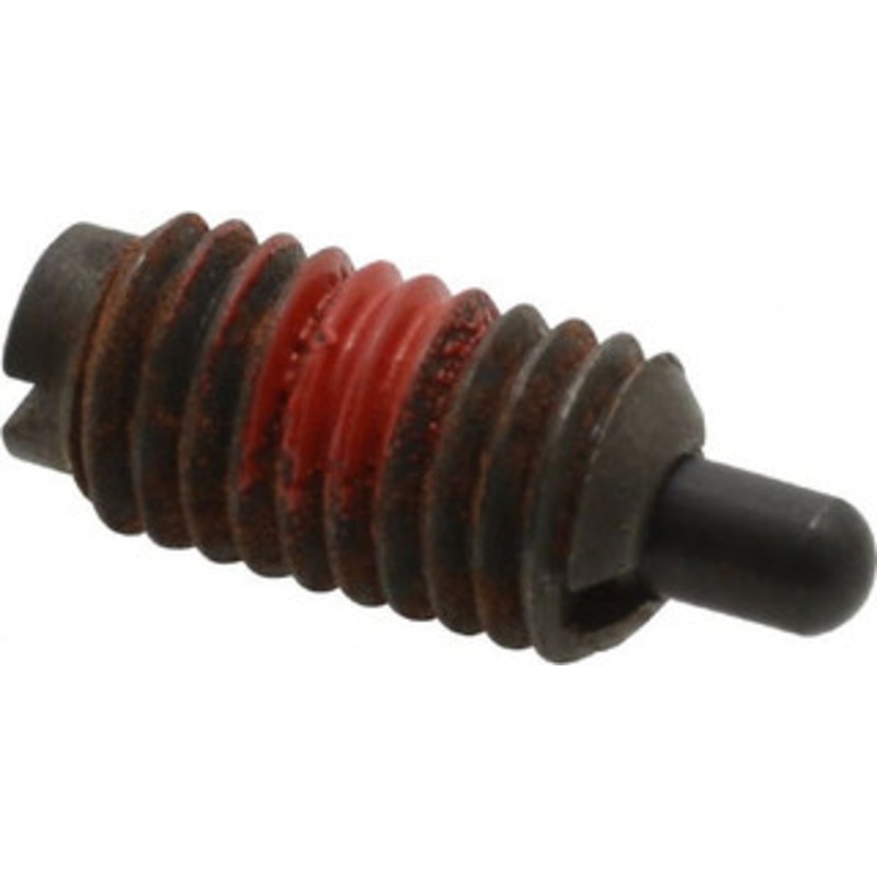 Gibraltar M8 x 1.25, 16mm Thread Length, 5mm Plunger Projection, Steel Threaded Spring Plunger 3.43mm Max Plunger Diam, 16mm Plunger Length, 0.5 Lb Init End Force, 10 Lb Final End ForceFALSE+0.00mm Tolerance 64104G – 03313343