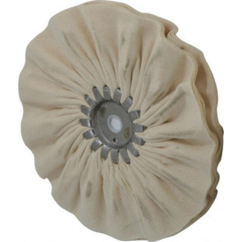Made in USA 8 Diam x 1/2 Thick Unmounted Buffing Wheel 14 Ply, Bias Cut, 5/8 Arbor Hole 515-7203 – 77750370